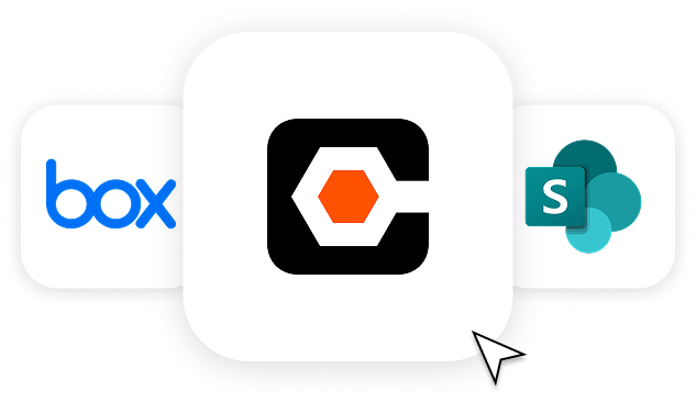 Box, Procore, and SharePoint integration options